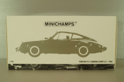 Porsche 911 Carrera Coupe 3.2 1983, white, 100063024, Minichamps 1:18