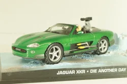 Jaguar XKR from movie "Die another day" 2002, green, James Bond Modellauto Collection №6, Altaya 1:43