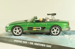 Jaguar XKR from movie "Die another day" 2002, green, James Bond Modellauto Collection №6, Altaya 1:43