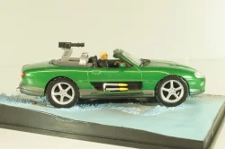 Jaguar XKR from movie "Die another day" 2002, green, James Bond Modellauto Collection №6, Altaya 1:43