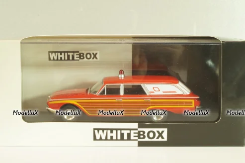 Ford Country Squire Ambulance 1964, red, WB181, WhiteBox 1:43 Уценка!