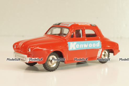 Renault Dauphine mini cab, red, #268, Dinky Toys/Norev, 1:43