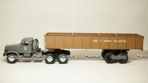 Mercedes Actros MP4 Silver, TR124, IXO 1:43