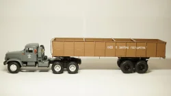 Mercedes Actros MP4 Silver, TR124, IXO 1:43