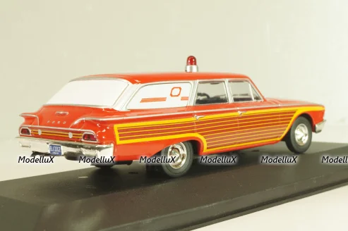 Ford Country Squire Ambulance 1964, red, WB181, WhiteBox 1:43 Уценка!