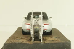 BMW Z8 from movie "The world is not enough" 1999, silver, James Bond Modellauto Collection №4 , Altaya 1:43