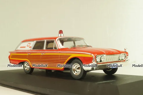 Ford Country Squire Ambulance 1964, red, WB181, WhiteBox 1:43 Уценка!