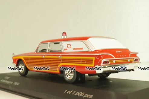 Ford Country Squire Ambulance 1964, red, WB181, WhiteBox 1:43 Уценка!