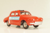 Renault Dauphine mini cab, red, #268, Dinky Toys/Norev, 1:43
