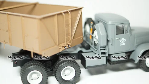 Mercedes Actros MP4 Silver, TR124, IXO 1:43