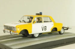 Ваз-2103 Жигули from movie "The living daylights" 1987, yellow/white, James Bond Modellauto Collection #26, Altaya 1:43