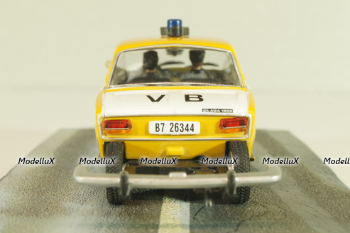 Ваз-2103 Жигули from movie "The living daylights" 1987, yellow/white, James Bond Modellauto Collection #26, Altaya 1:43