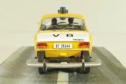 Ваз-2103 Жигули from movie "The living daylights" 1987, yellow/white, James Bond Modellauto Collection #26, Altaya 1:43