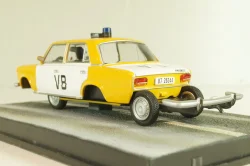 Ваз-2103 Жигули from movie "The living daylights" 1987, yellow/white, James Bond Modellauto Collection #26, Altaya 1:43