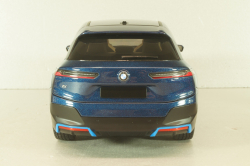 BMW iX 2022, blue metallic, 110023100,  Minichamps 1:18