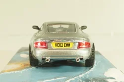 Aston Martin V12 Vanquish from movie "Die another day" 2002, silver, James Bond Modellauto Collection №2, Altaya 1:43