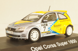 Opel Corsa Super 1600 #7, grey/yellow, 04832, Schuco 1:43