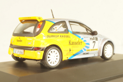 Opel Corsa Super 1600 #7, grey/yellow, 04832, Schuco 1:43
