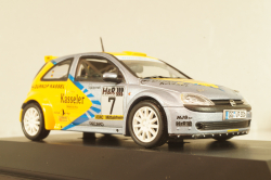 Opel Corsa Super 1600 #7, grey/yellow, 04832, Schuco 1:43