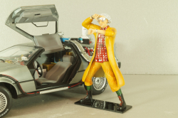 Emmett "Doc" Brown from movie Back to the future, figures, 2710F, Sun Star 1:18