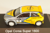 Opel Corsa Super 1600 #7, grey/yellow, 04832, Schuco 1:43