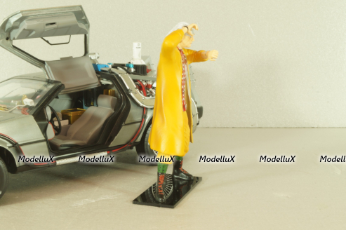 Emmett "Doc" Brown from movie Back to the future, figures, 2710F, Sun Star 1:18