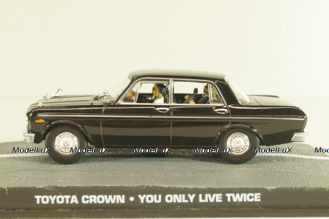 Toyota Grown from movie "You only live twice" 1967, black, James Bond Modellauto Collection #56, Altaya 1:43
