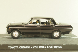 Toyota 2000 GT from movie "You only live twice" 1967, white, James Bond Modellauto Collection #7, Altaya 1:43 С журналом!