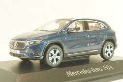 Mercedes EQA (H243) 2021 metallic-dark blue, B66960824, Herpa 1:43