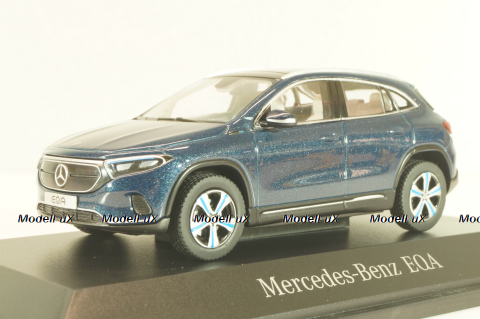 Mercedes EQA (H243) 2021 metallic-dark blue, B66960824, Herpa 1:43
