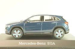 Mercedes EQA (H243) 2021 metallic-dark blue, B66960824, Herpa 1:43