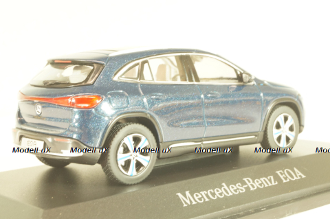 Mercedes EQA (H243) 2021 metallic-dark blue, B66960824, Herpa 1:43