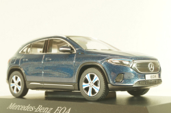 Mercedes EQA (H243) 2021 metallic-dark blue, B66960824, Herpa 1:43