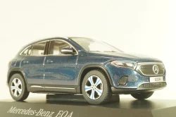 Mercedes EQA (H243) 2021 metallic-dark blue, B66960824, Herpa 1:43