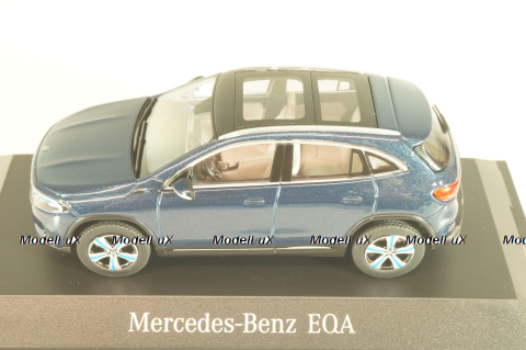 Mercedes EQA (H243) 2021 metallic-dark blue, B66960824, Herpa 1:43