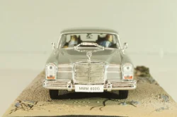 Mercedes-Benz 600 (W100) from movie "On her Majesty's secret service" 1969, silver, James Bond Modellauto Collection #32, Altaya 1:43