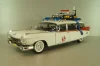 Cadillac Ecto 1 from movie car Ghostbusters with tools, white, W1176, Hot Wheels Elit 1:18