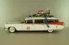Cadillac Ecto 1 from movie car Ghostbusters with tools, white, W1176, Hot Wheels Elit 1:18