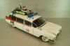 Cadillac Ecto 1 from movie car Ghostbusters with tools, white, W1176, Hot Wheels Elit 1:18
