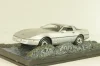 Chevrolet Corvette (C4) from movie "A view to a kill" 1985, silver, James Bond Modellauto Collection #37, Altaya 1:43