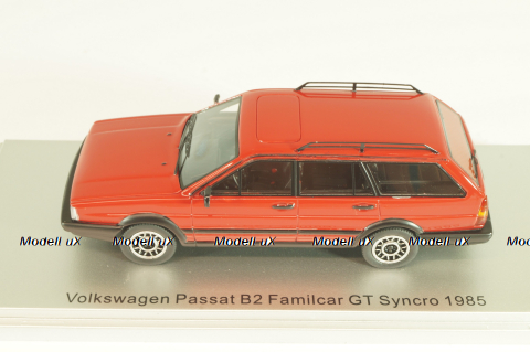 Volkswagen Passat (B2) Familcar GT Syncro 1985, red, KE43028001, Kess 1:43