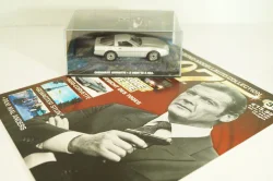 Chevrolet Corvette (C4) from movie "A view to a kill" 1985, silver, James Bond Modellauto Collection #37, Altaya 1:43