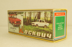 Москвич-427, красная, январь 89г., Тантал/Радон 1:43