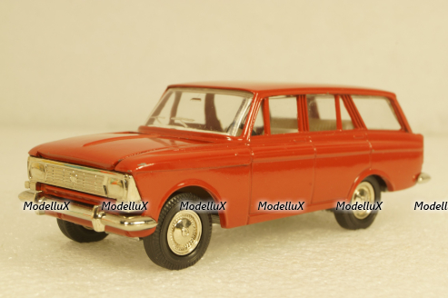 Москвич-427, красная, январь 89г., Тантал/Радон 1:43
