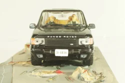 Range Rover (P38) from movie "Tomorrow never dies" 1997, black, James Bond Modellauto Collection #34, Altaya 1:43