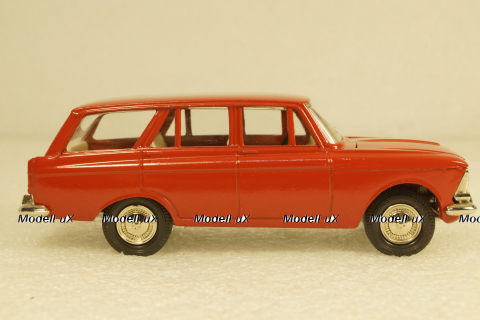 Москвич-427, красная, январь 89г., Тантал/Радон 1:43