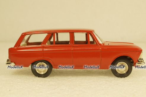 Москвич-427, красная, январь 89г., Тантал/Радон 1:43