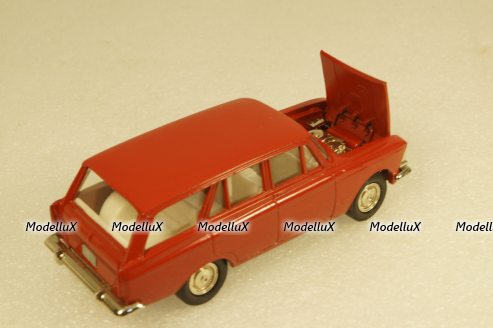 Москвич-427, красная, январь 89г., Тантал/Радон 1:43