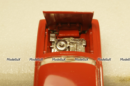 Москвич-427, красная, январь 89г., Тантал/Радон 1:43