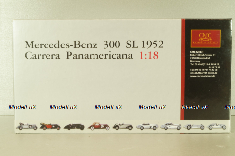 Mercedes-Benz 300 SL #4 Carrera Panamericana 1952, Karl Kling, M-023, CMC 1:18